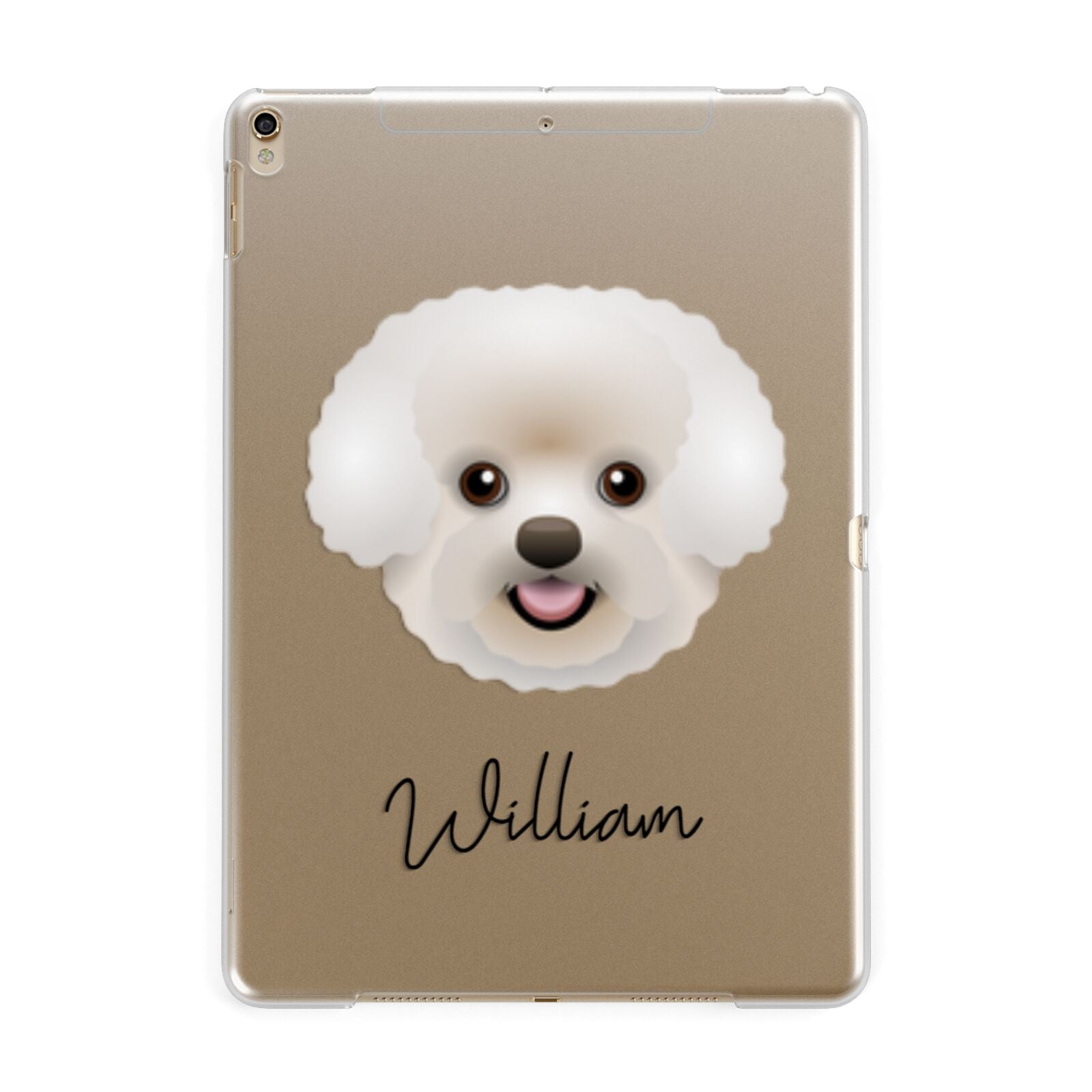 Bichon Frise Personalised iPad Case