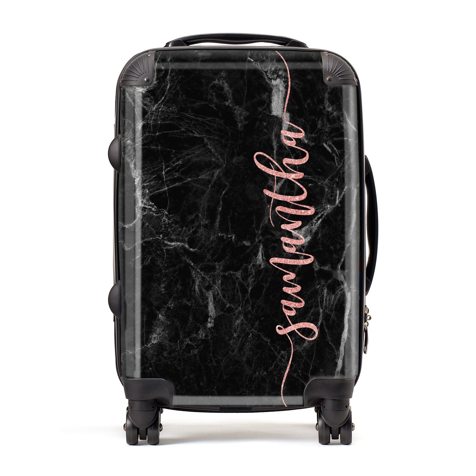 Glitter luggage hot sale