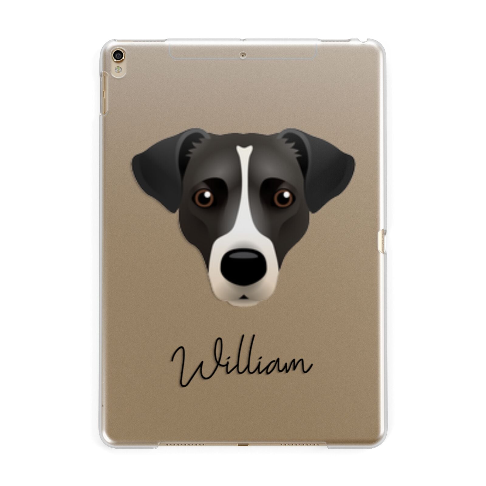 Jack Russell Terrier Personalised iPad Case Dyefor