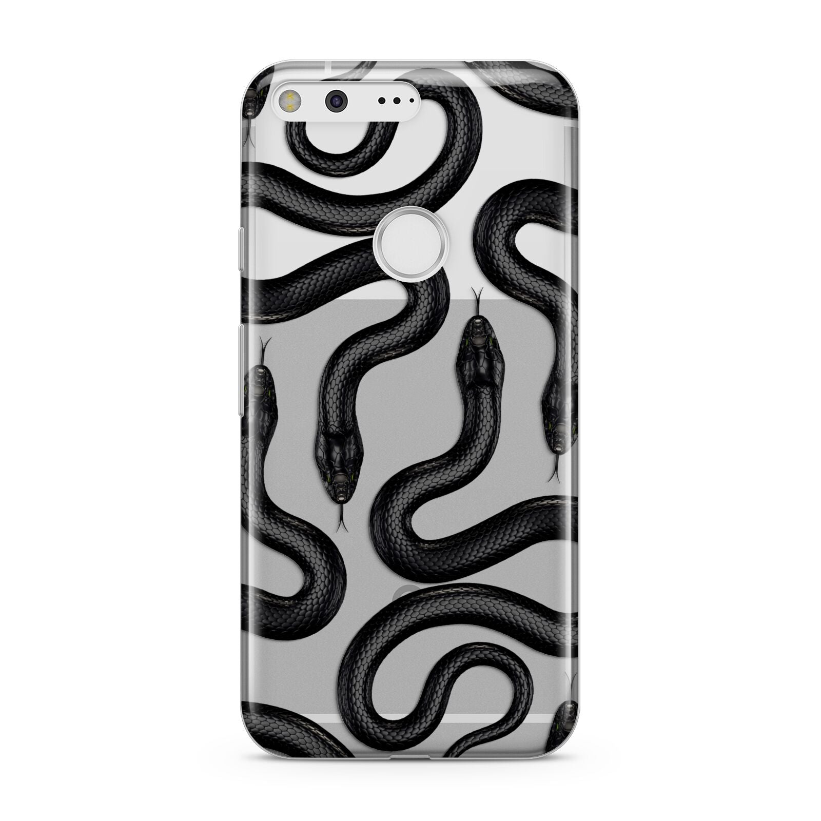 Gucci Gold Snake Google Pixel 5 Clear Case