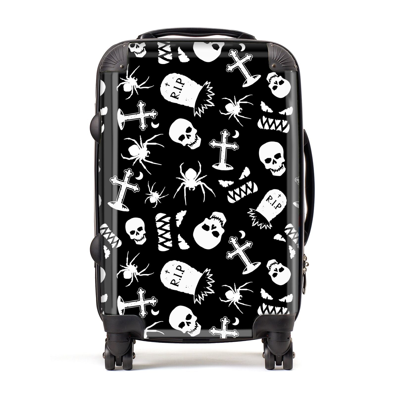 Sugar skull carry on luggage on sale