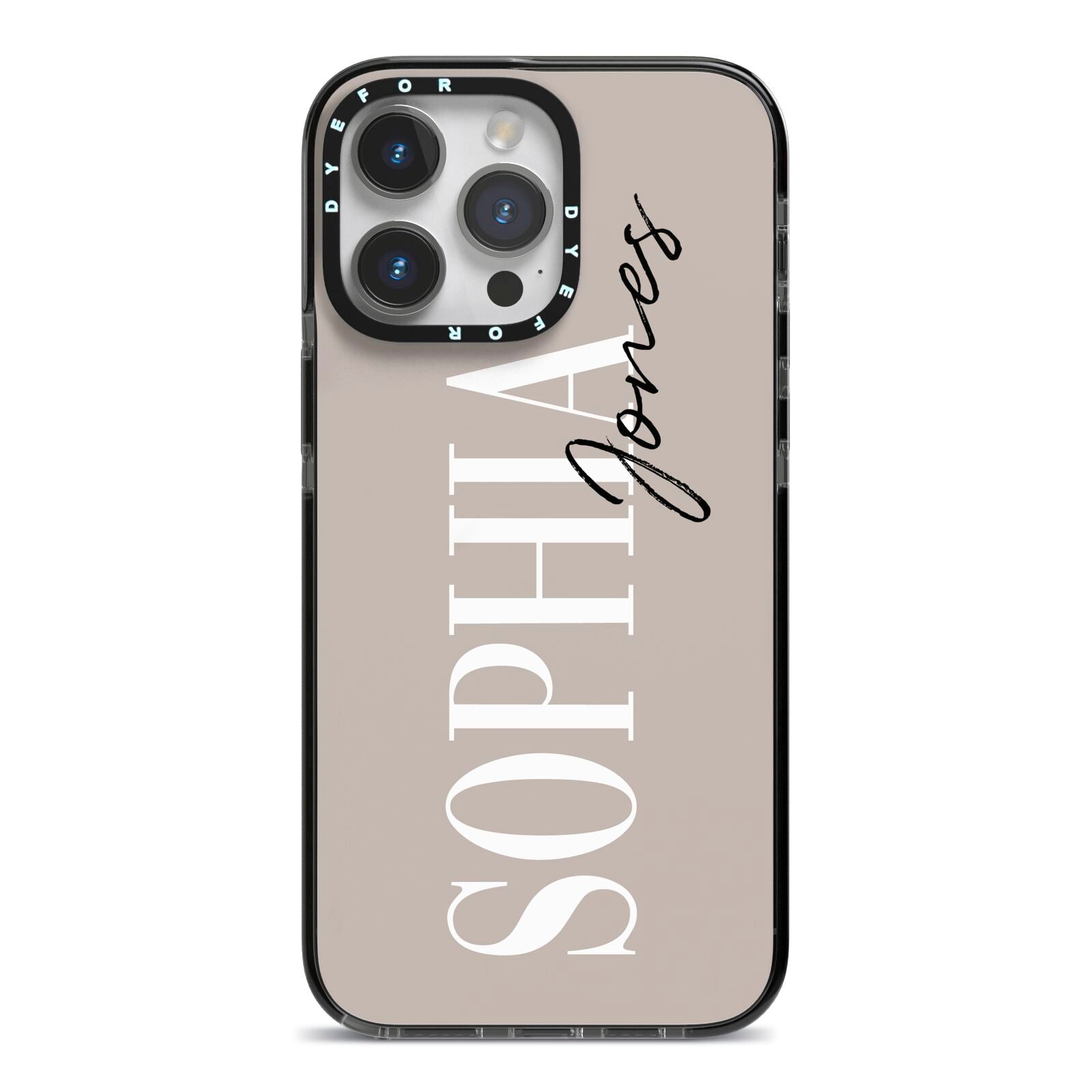 Personalised Leopard Print Rose Gold iPhone Case – Dyefor