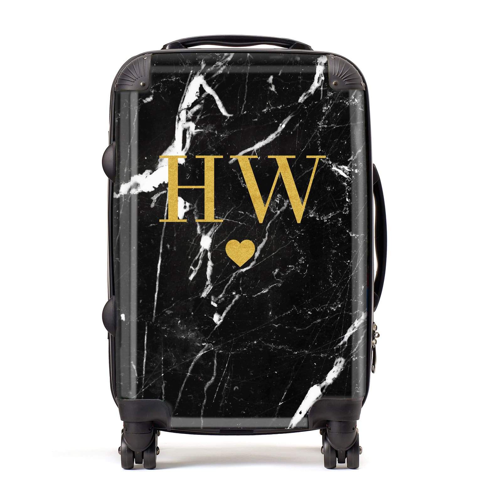 Marble personalised suitcase on sale