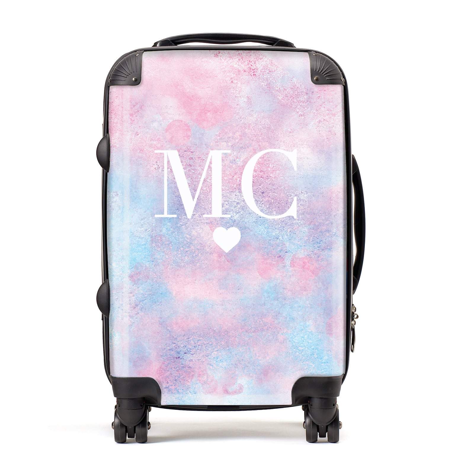 Marble store initials suitcase