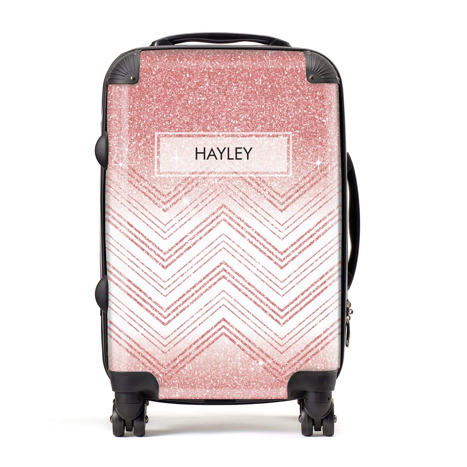 Pink sparkly suitcase online