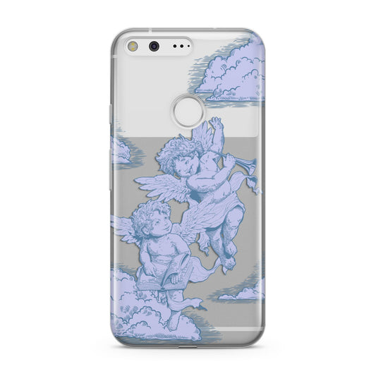 Angel Cloud Blue Google Pixel Case