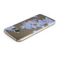 Angel Cloud Blue Samsung Galaxy Case Top Cutout