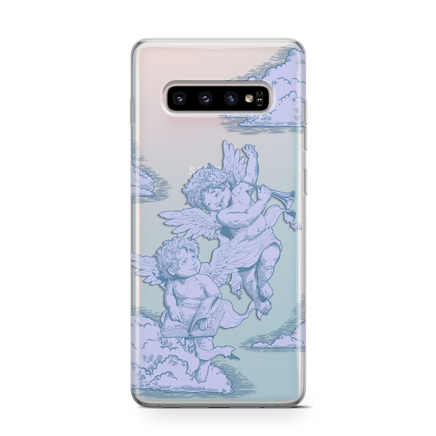 Angel Cloud Blue Samsung Galaxy S10 Case