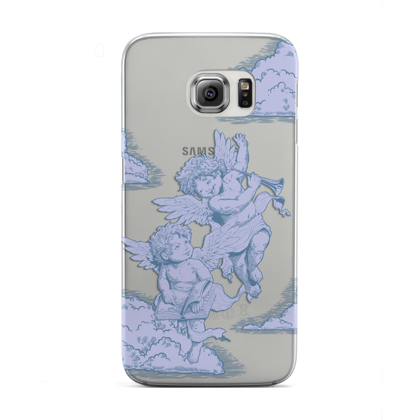 Angel Cloud Blue Samsung Galaxy S6 Edge Case