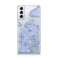 Angel Cloud Blue Samsung S21 Plus Phone Case