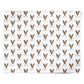 Australian Cattle Dog Icon with Name Personalised Wrapping Paper Alternative