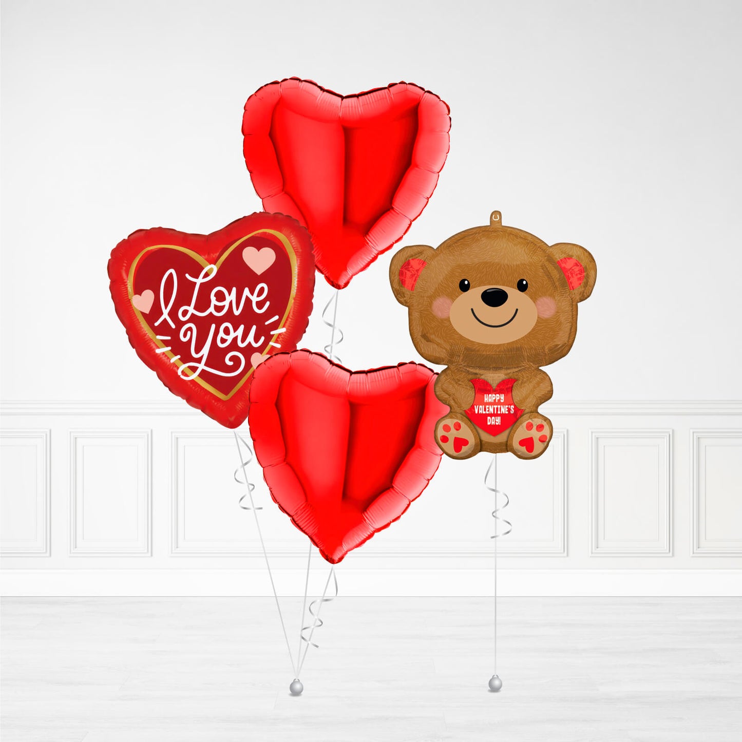 Bear Valentines Day Balloon