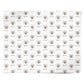 Bichon Frise Icon with Name Personalised Wrapping Paper Alternative