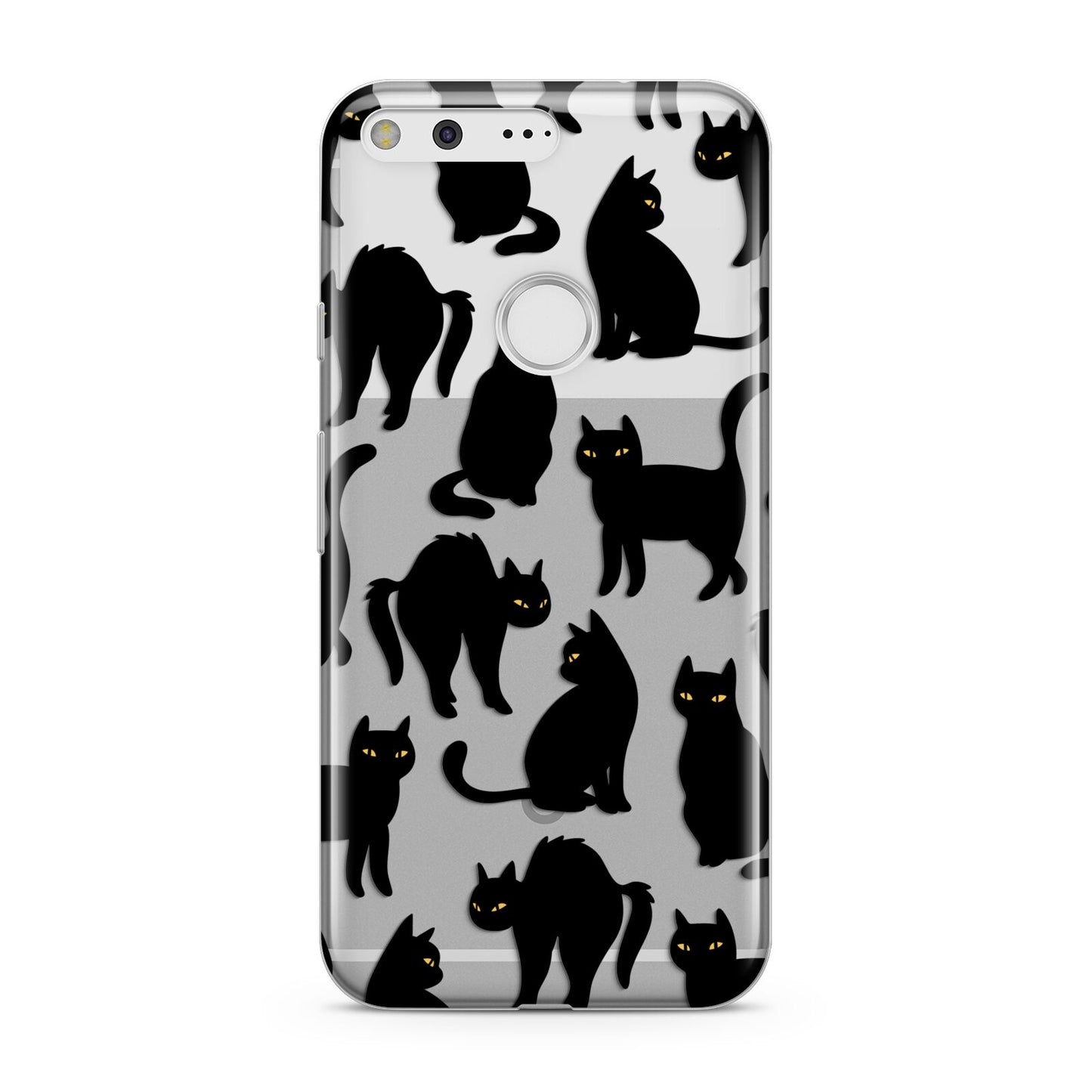 Black Cat Google Pixel Case