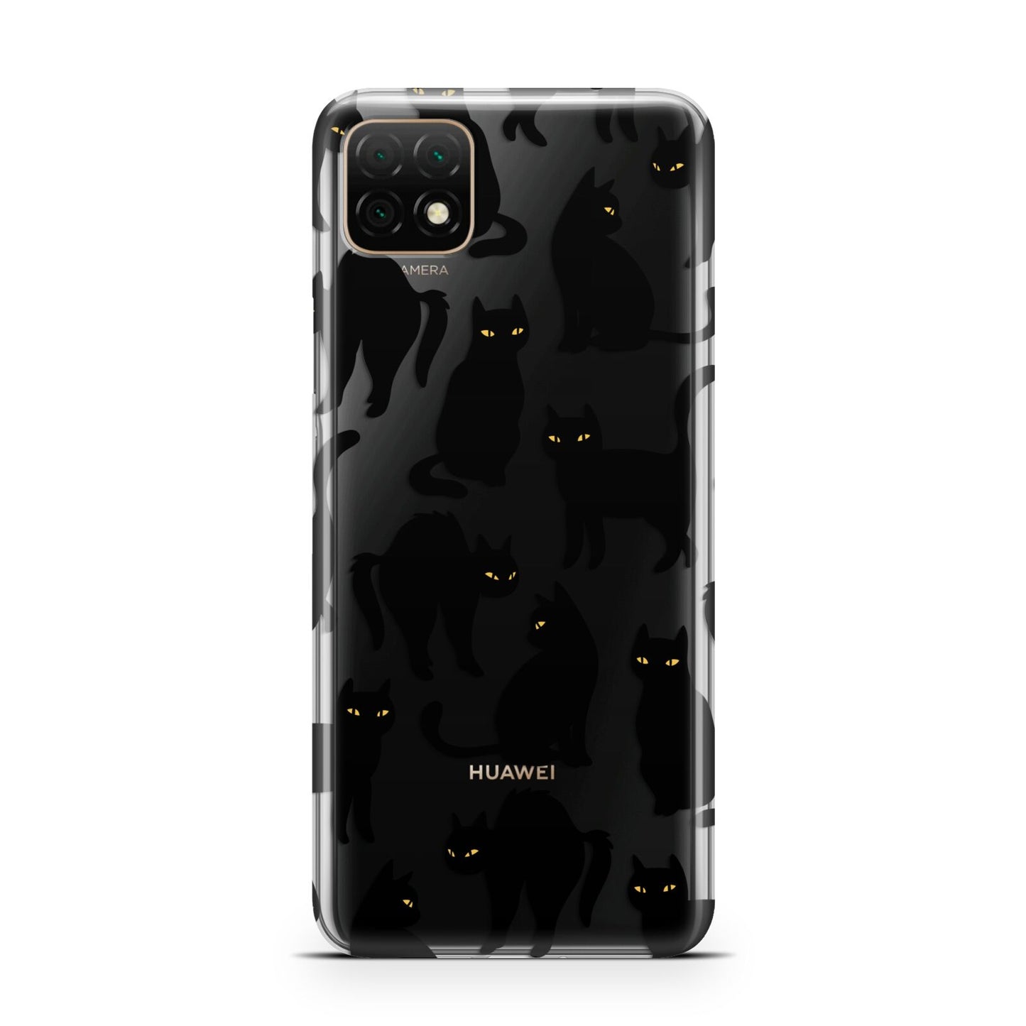 Black Cat Huawei Enjoy 20 Phone Case