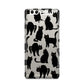 Black Cat Huawei P9 Case