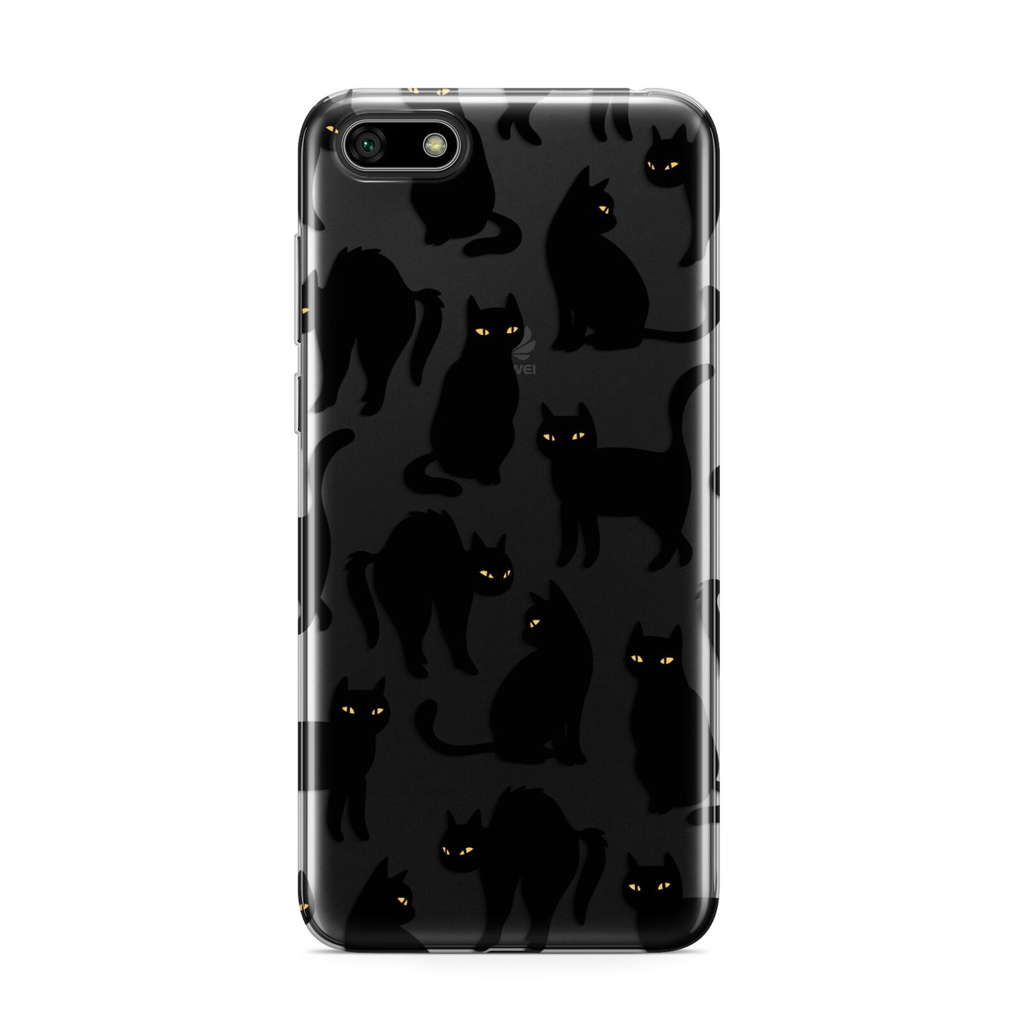 Black Cat Huawei Y5 Prime 2018 Phone Case