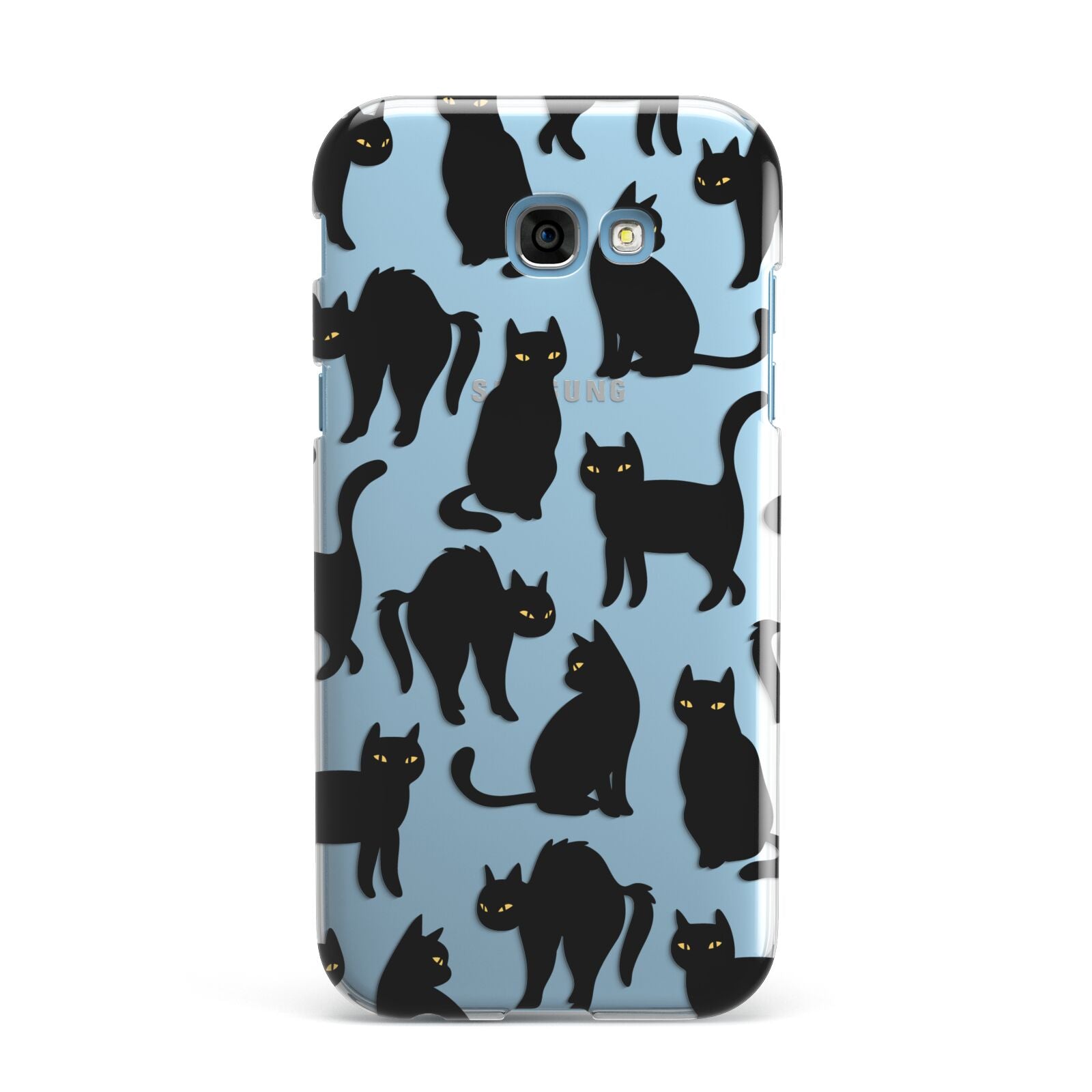 Black Cat Samsung Galaxy A7 2017 Case