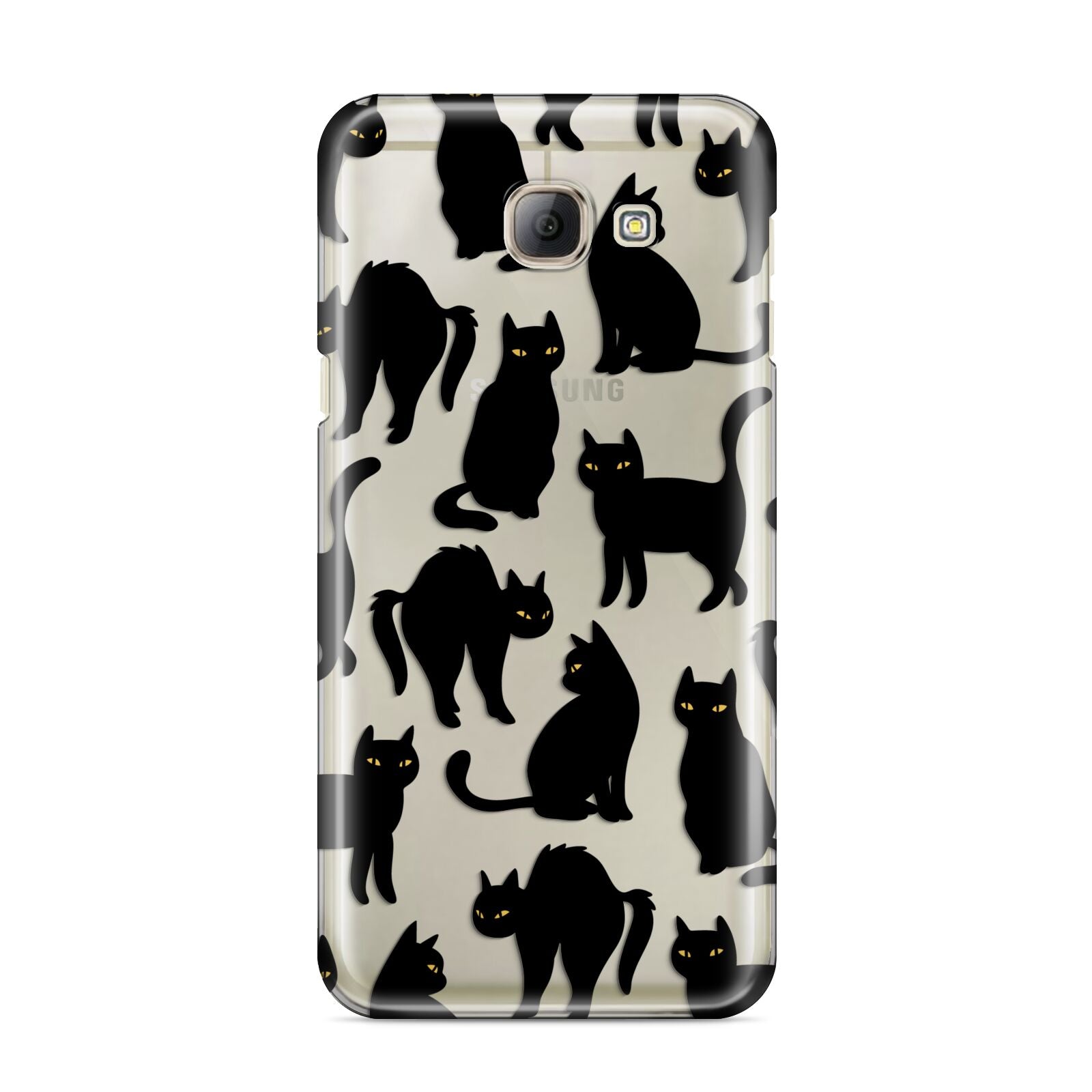 Black Cat Samsung Galaxy A8 2016 Case