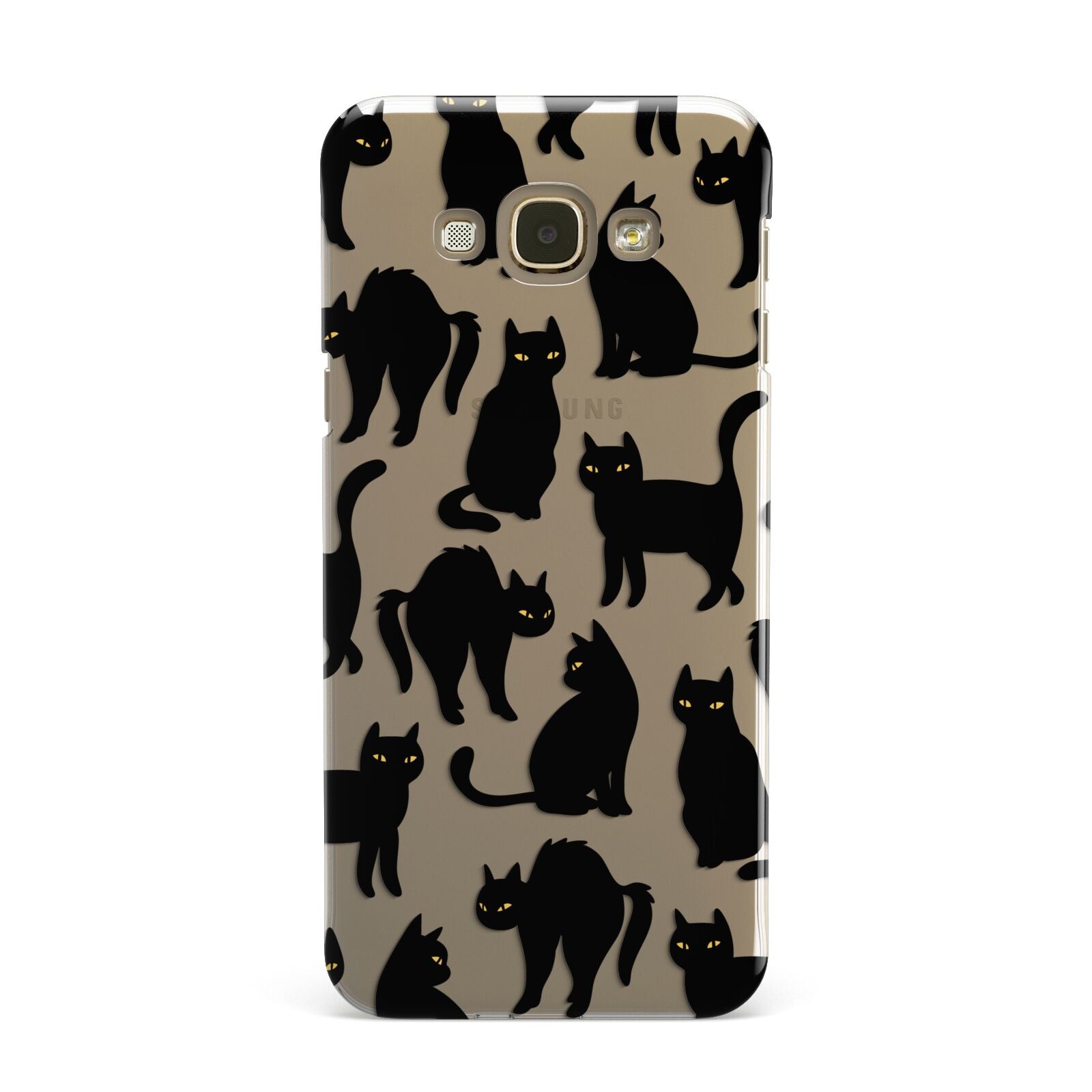 Black Cat Samsung Galaxy A8 Case