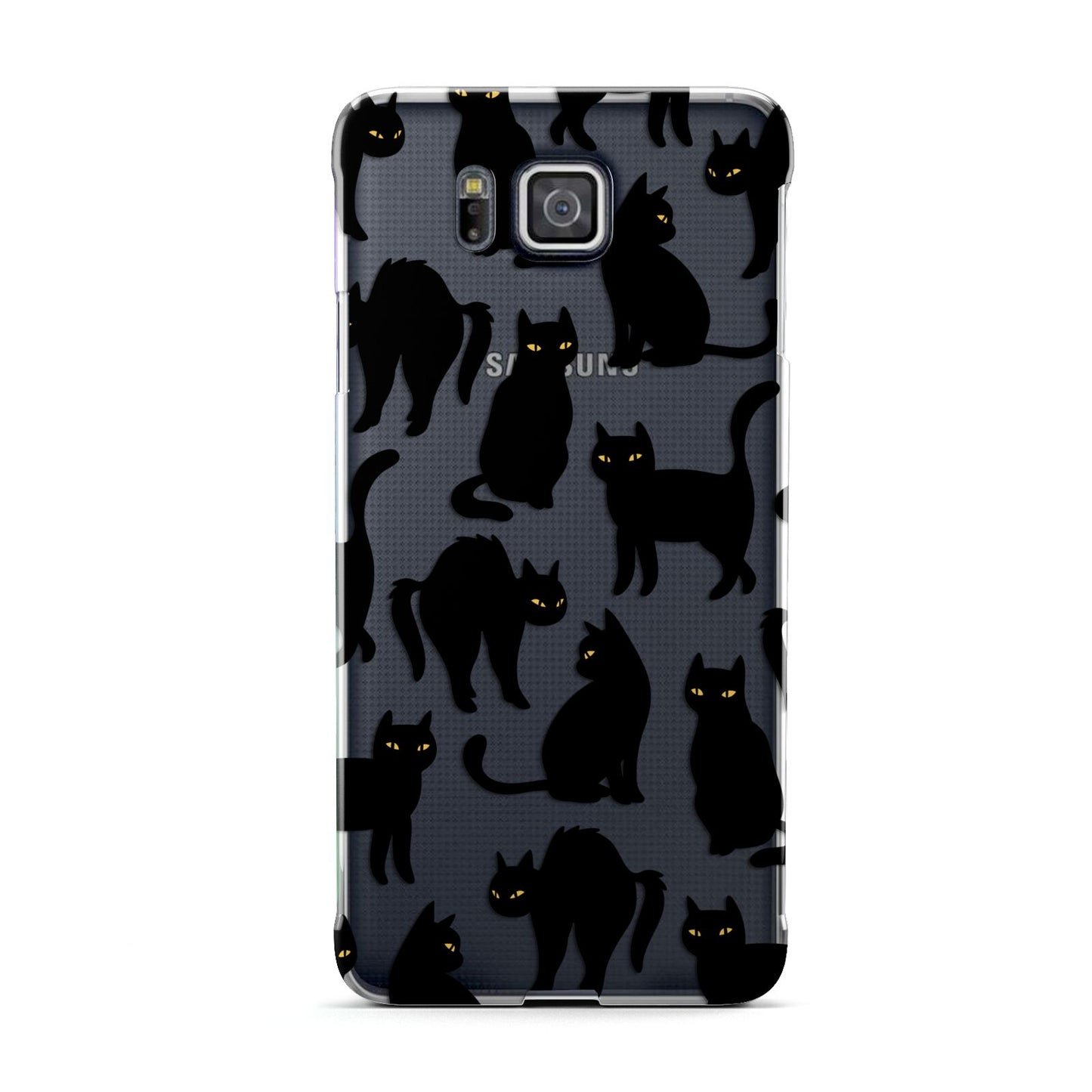 Black Cat Samsung Galaxy Alpha Case