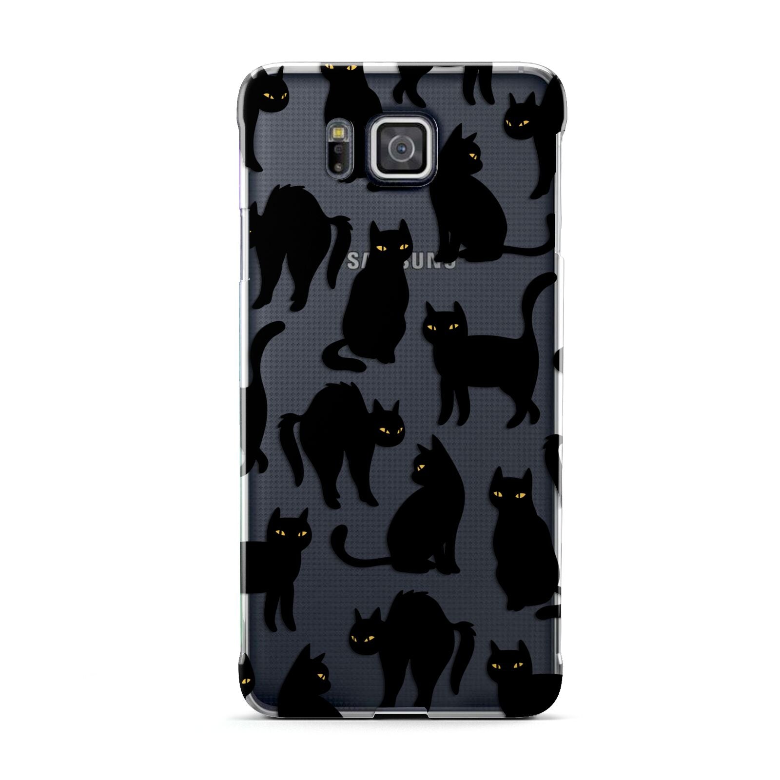 Black Cat Samsung Galaxy Alpha Case