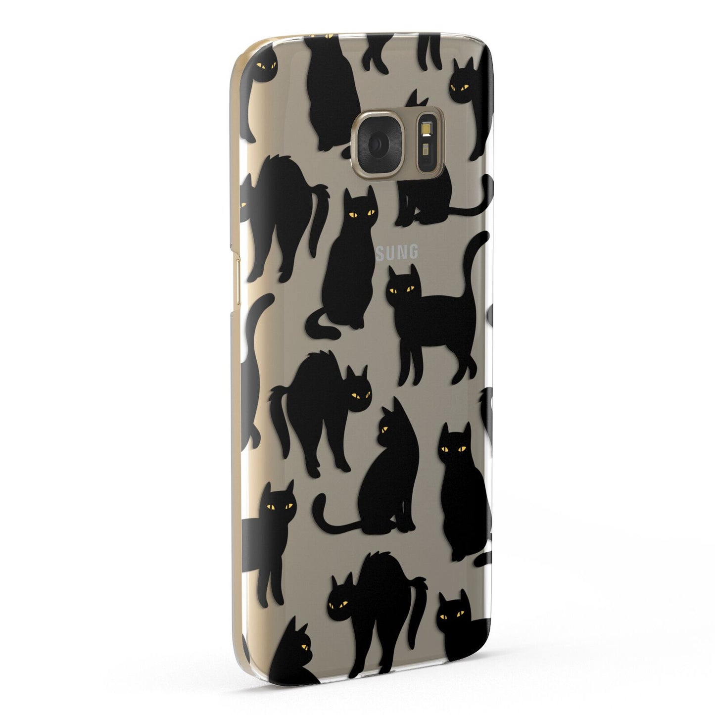 Black Cat Samsung Galaxy Case Fourty Five Degrees