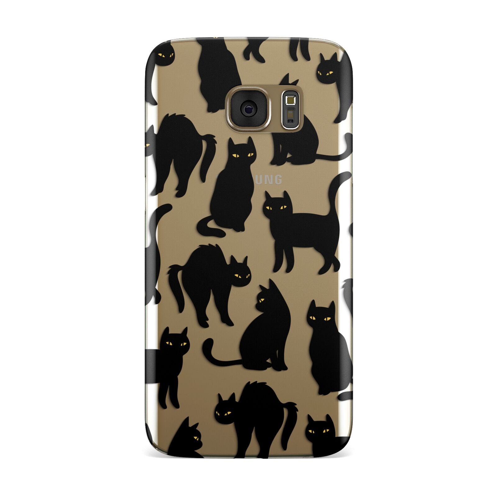 Black Cat Samsung Galaxy Case