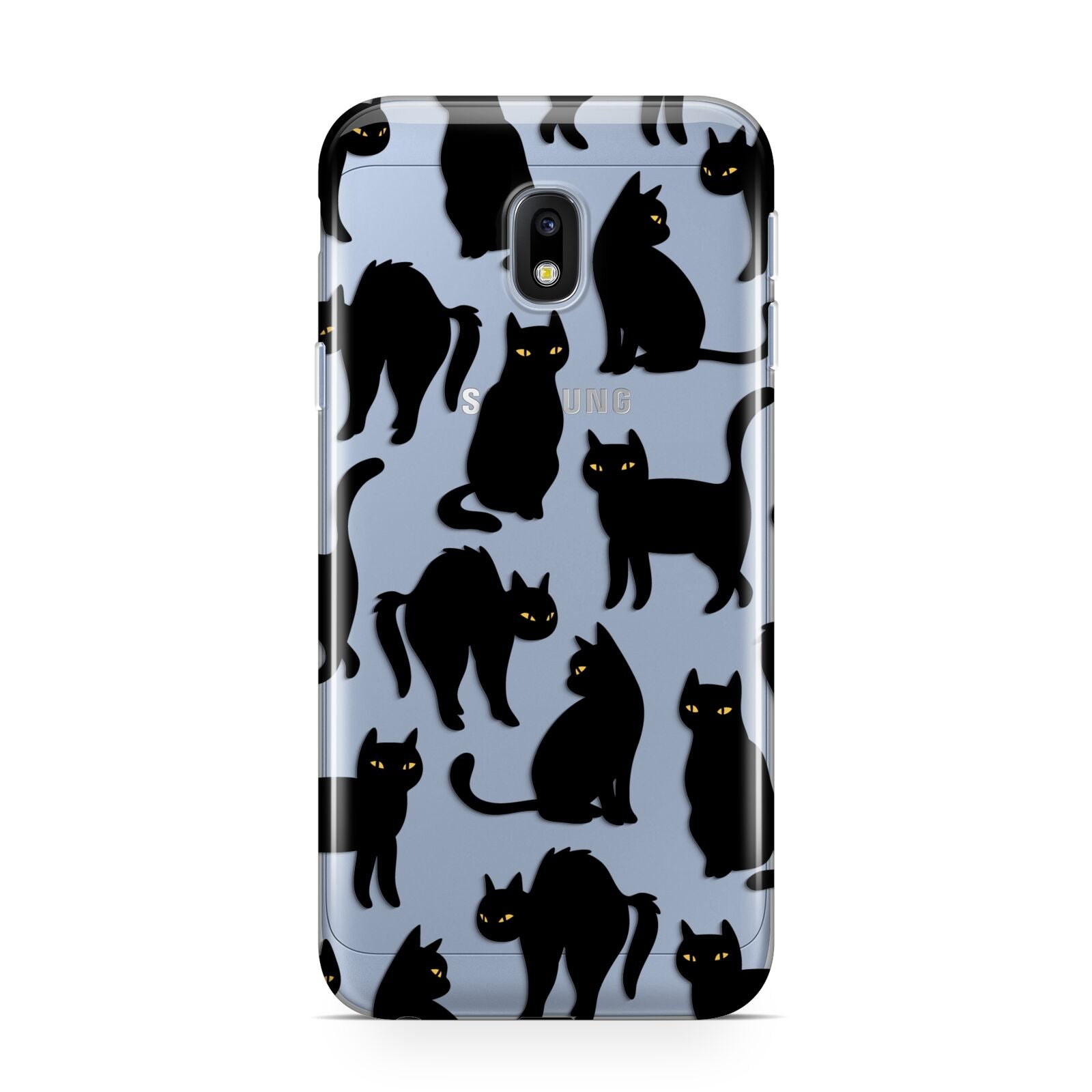 Black Cat Samsung Galaxy J3 2017 Case