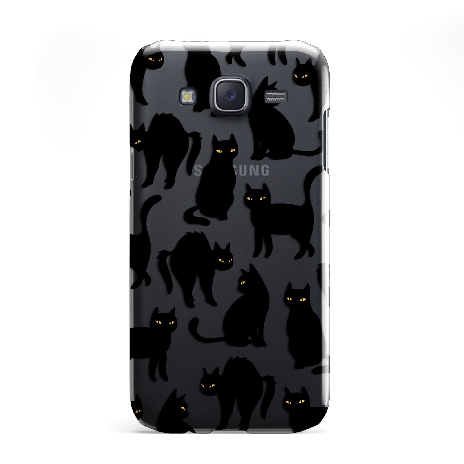 Black Cat Samsung Galaxy J5 Case