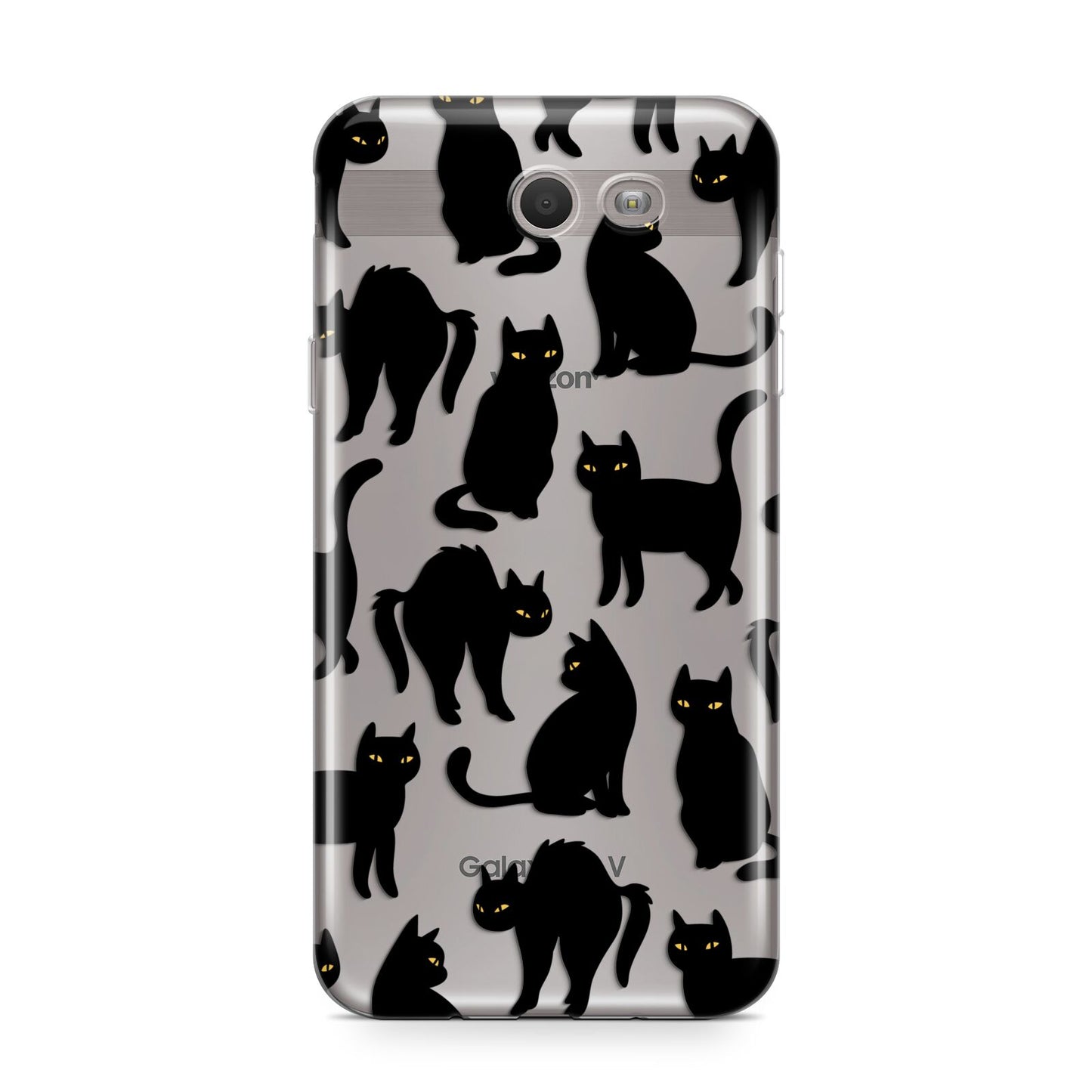 Black Cat Samsung Galaxy J7 2017 Case