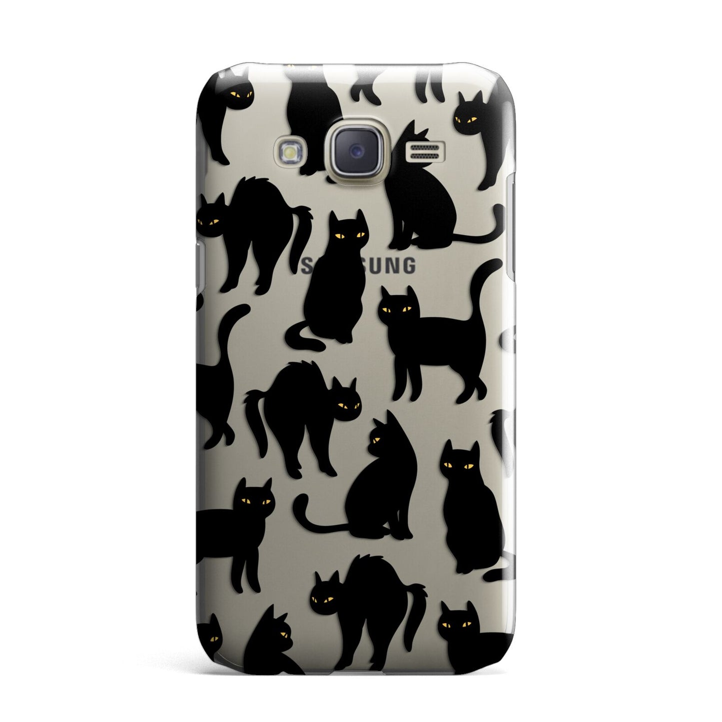 Black Cat Samsung Galaxy J7 Case