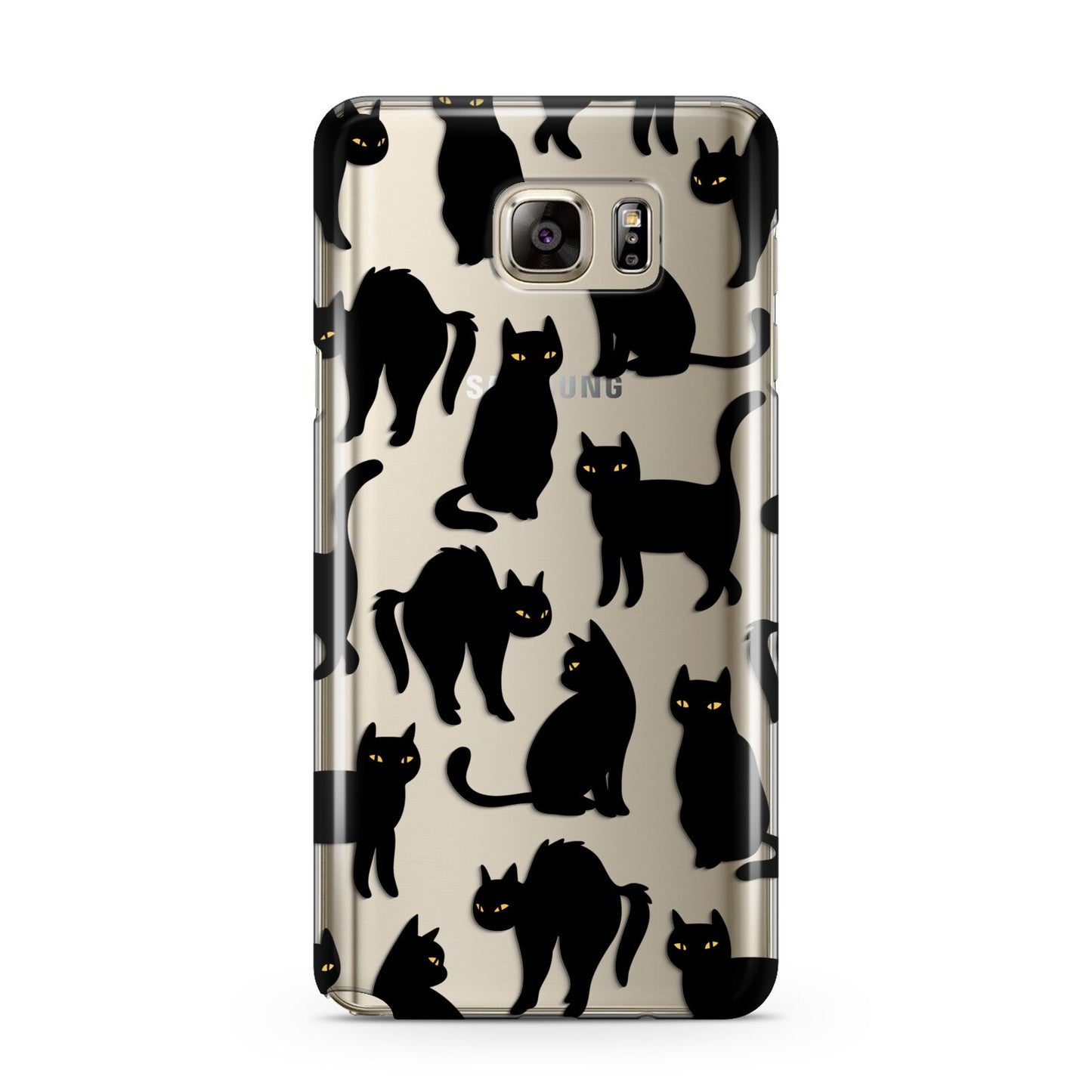 Black Cat Samsung Galaxy Note 5 Case