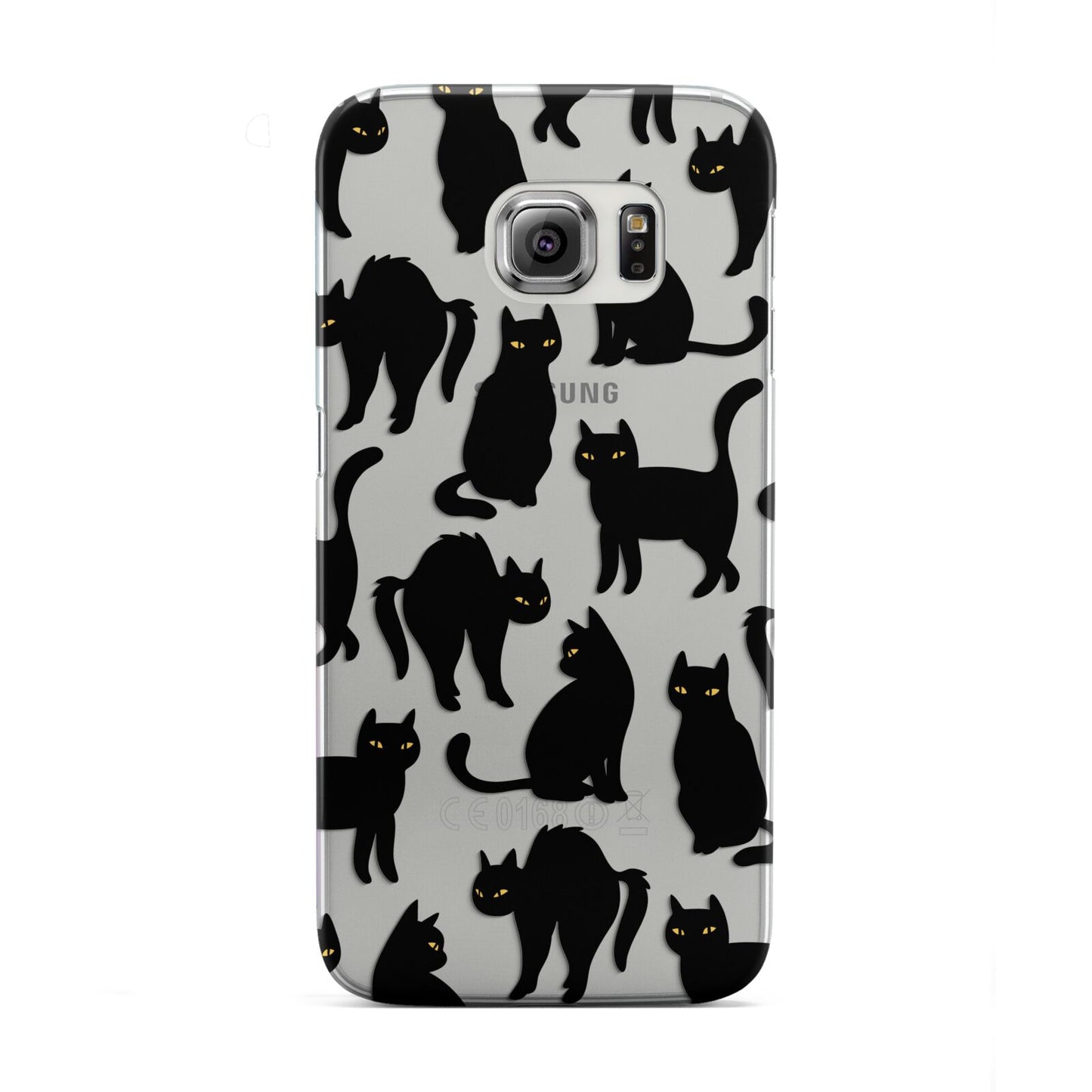 Black Cat Samsung Galaxy S6 Edge Case