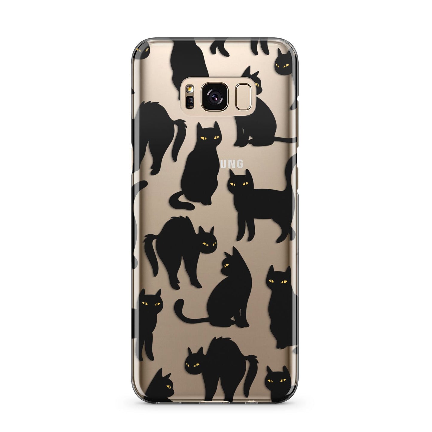 Black Cat Samsung Galaxy S8 Plus Case