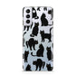 Black Cat Samsung S21 Plus Phone Case