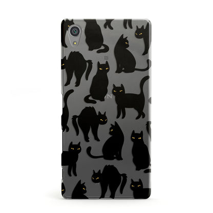 Black Cat Sony Xperia Case