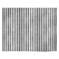 Black and White Striped Personalised Wrapping Paper Alternative