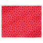 Bold Red Heart Personalised Wrapping Paper Alternative