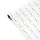 Boys Blue Personalised Birthday Personalised Gift Wrap