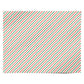 Candy Cane Christmas Striped Personalised Wrapping Paper Alternative