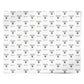 Cesky Terrier Icon with Name Personalised Wrapping Paper Alternative