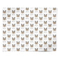 Chorkie Icon with Name Personalised Wrapping Paper Alternative