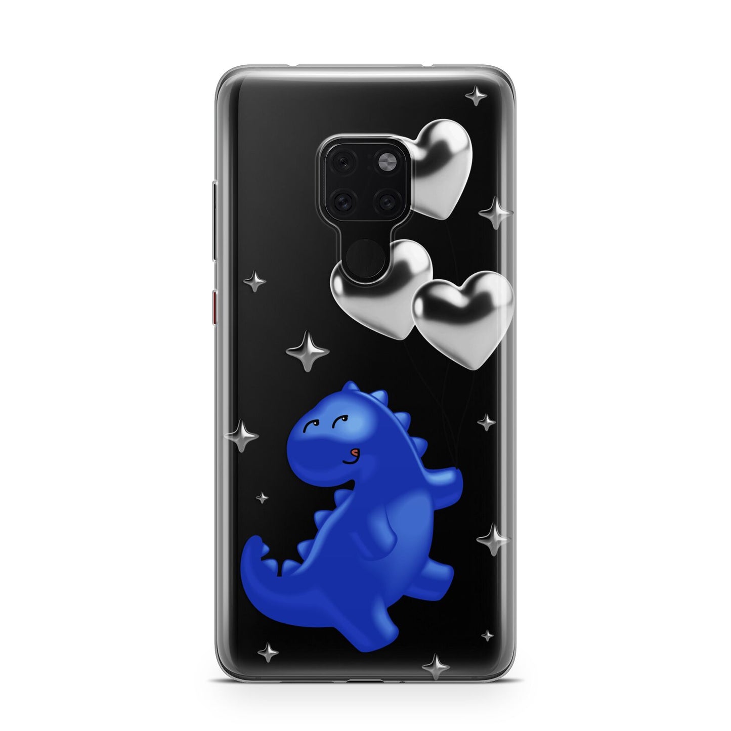 Chrome Dinosaur Balloons Huawei Mate 20 Phone Case