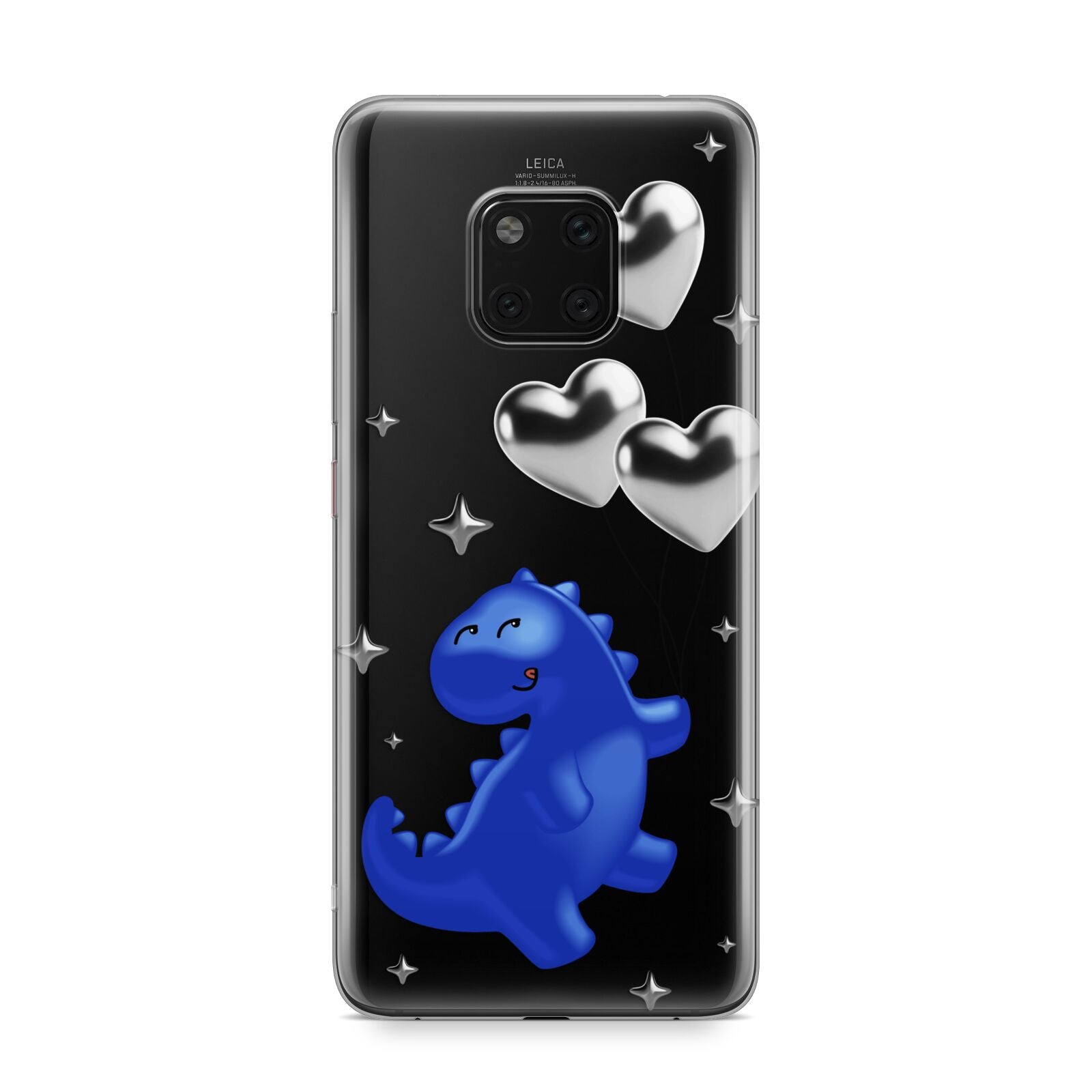 Chrome Dinosaur Balloons Huawei Mate 20 Pro Phone Case