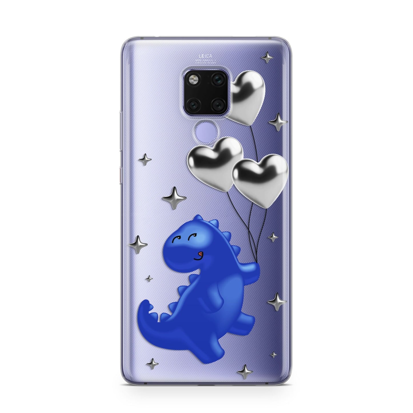 Chrome Dinosaur Balloons Huawei Mate 20X Phone Case