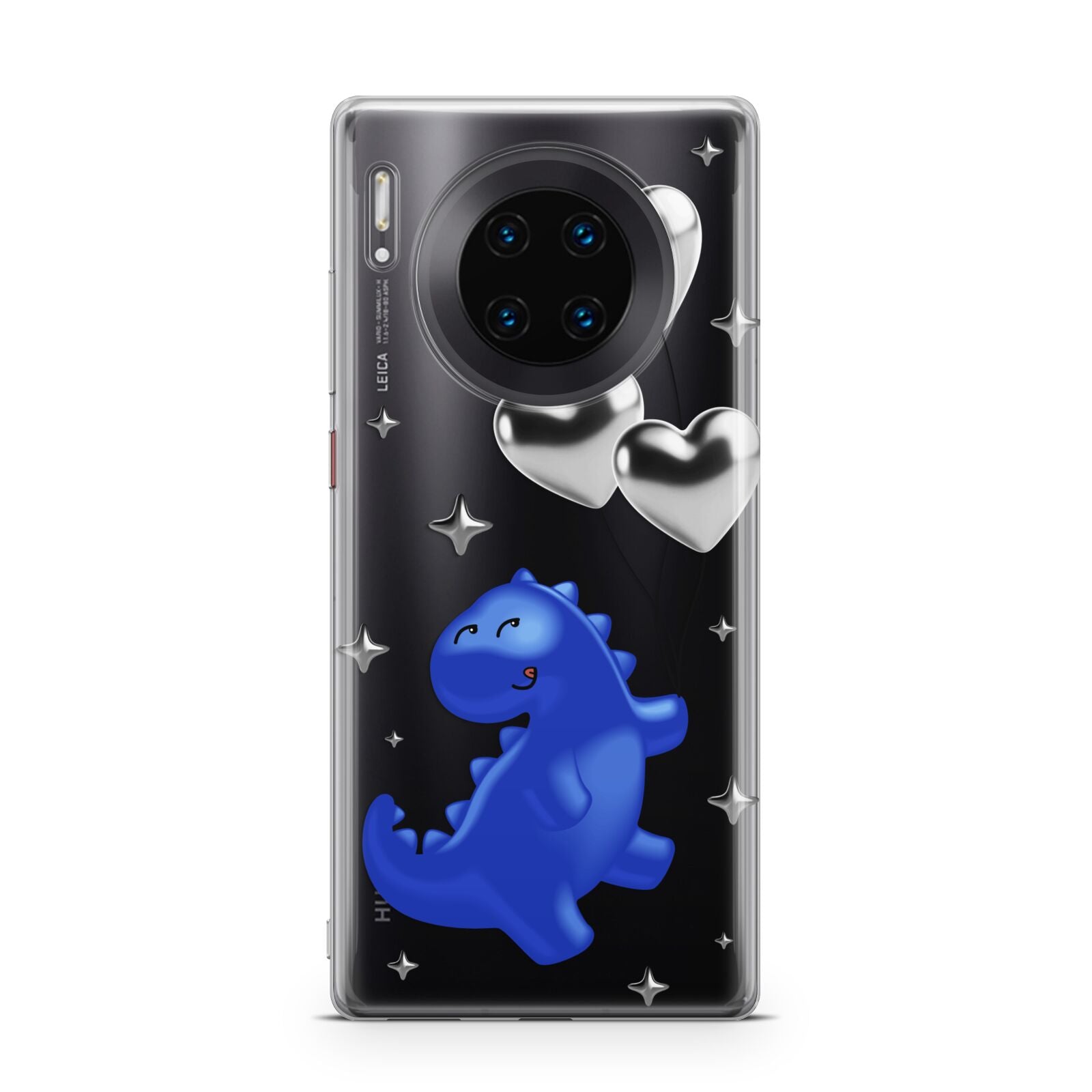 Chrome Dinosaur Balloons Huawei Mate 30 Pro Phone Case