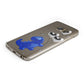 Chrome Dinosaur Balloons Protective Samsung Galaxy Case Angled Image