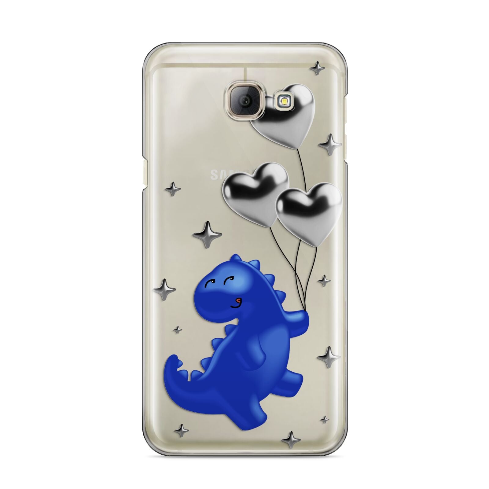 Chrome Dinosaur Balloons Samsung Galaxy A8 2016 Case