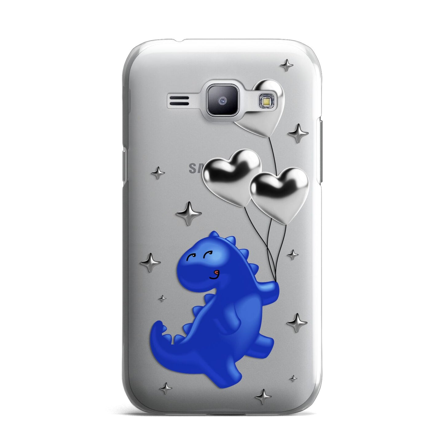 Chrome Dinosaur Balloons Samsung Galaxy J1 2015 Case